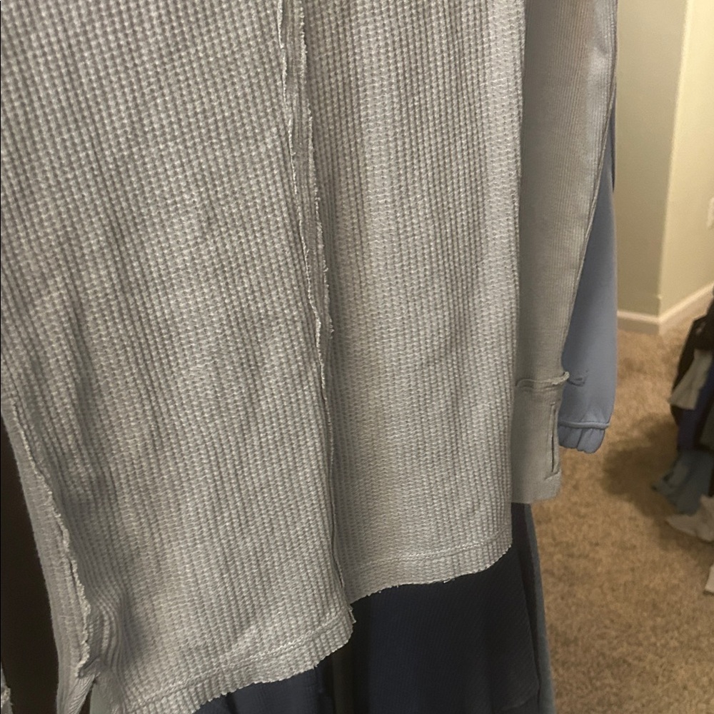 We The Free Taupe Long Sleeve Top - Picture 6 of 6